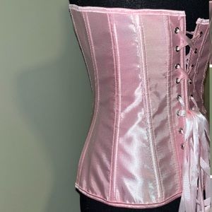 Pink corset